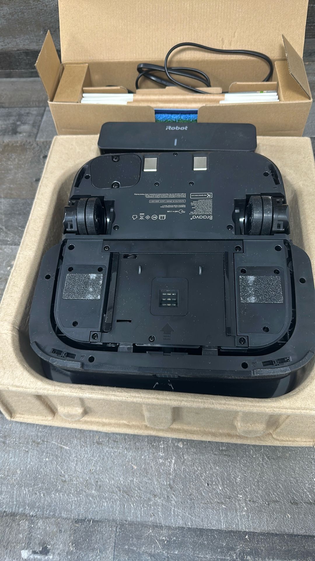 iRobot Braava Jet m6 (6012) Ultimate Robot Mop- Wi-Fi Connected, Precision Jet Spray, Smart Mapping, Works with Alexa, Ideal for Multiple Rooms, Recharges and Resumes, Black ANM Liquidation