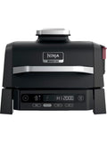 Ninja - Woodfire Outdoor Grill & Smoker, 4-in-1 Functionality ANM Liquidation