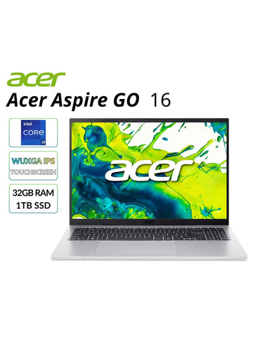 Acer Aspire Go 16" WUXGA Laptop Intel Core i9 32GB RAM 1TB SSD - AG16-71PT-95LK