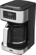 bella PRO - 12-Cup Programmable Coffee Maker - Stainless Steel ANM Liquidation