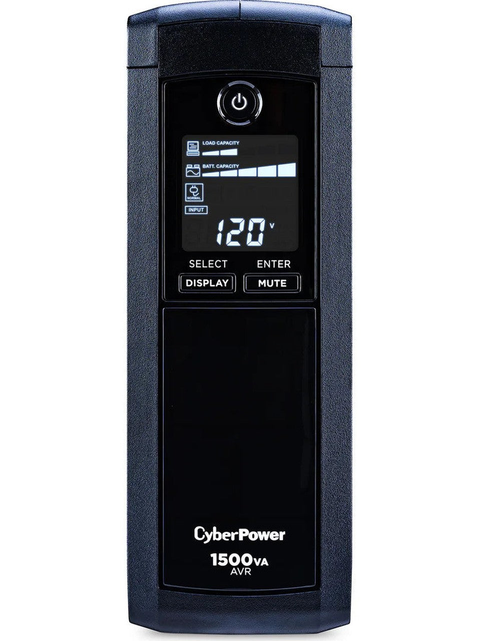 CyberPower CP1500AVRLCD-R 1500VA/900W LCD UPS System - Certified Refurbished ANM Liquidation