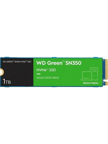 WD Green SN350 WDS100T3G0C 1TB Solid State Drive - M.2 2280 Internal - PCI Expre
