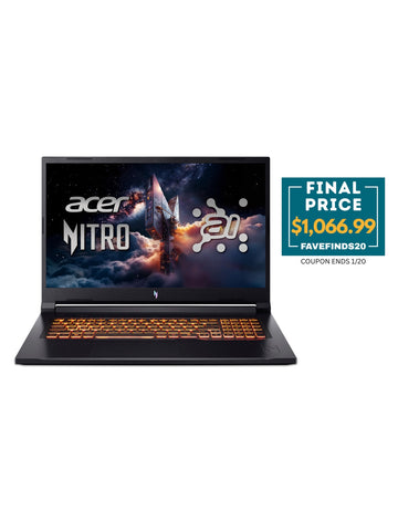 Acer Nitro V 17.3" FHD Gaming Laptop NVIDIA RTX5060 16GB 512GB SSD ANV17-41-R8ML