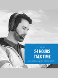 BlueParrott B450-XT Noise Cancelling Trucker Bluetooth Headset, BLK– Refurbished ANM Liquidation