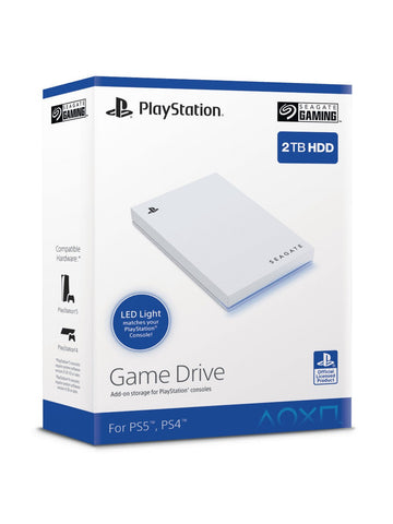 Seagate Game Drive for PlayStation Consoles 2TB External USB 3.2 HDD STLV2000302