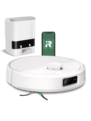 iRobot Roomba Max 705 Robot Vacuum + AutoEmpty Dock, LiDAR - White Edition - NEW