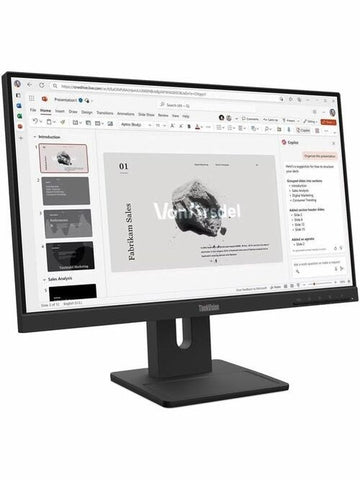 Lenovo ThinkVision E22-40 22  Class Full HD LED Monitor - 16:9 - Raven Black