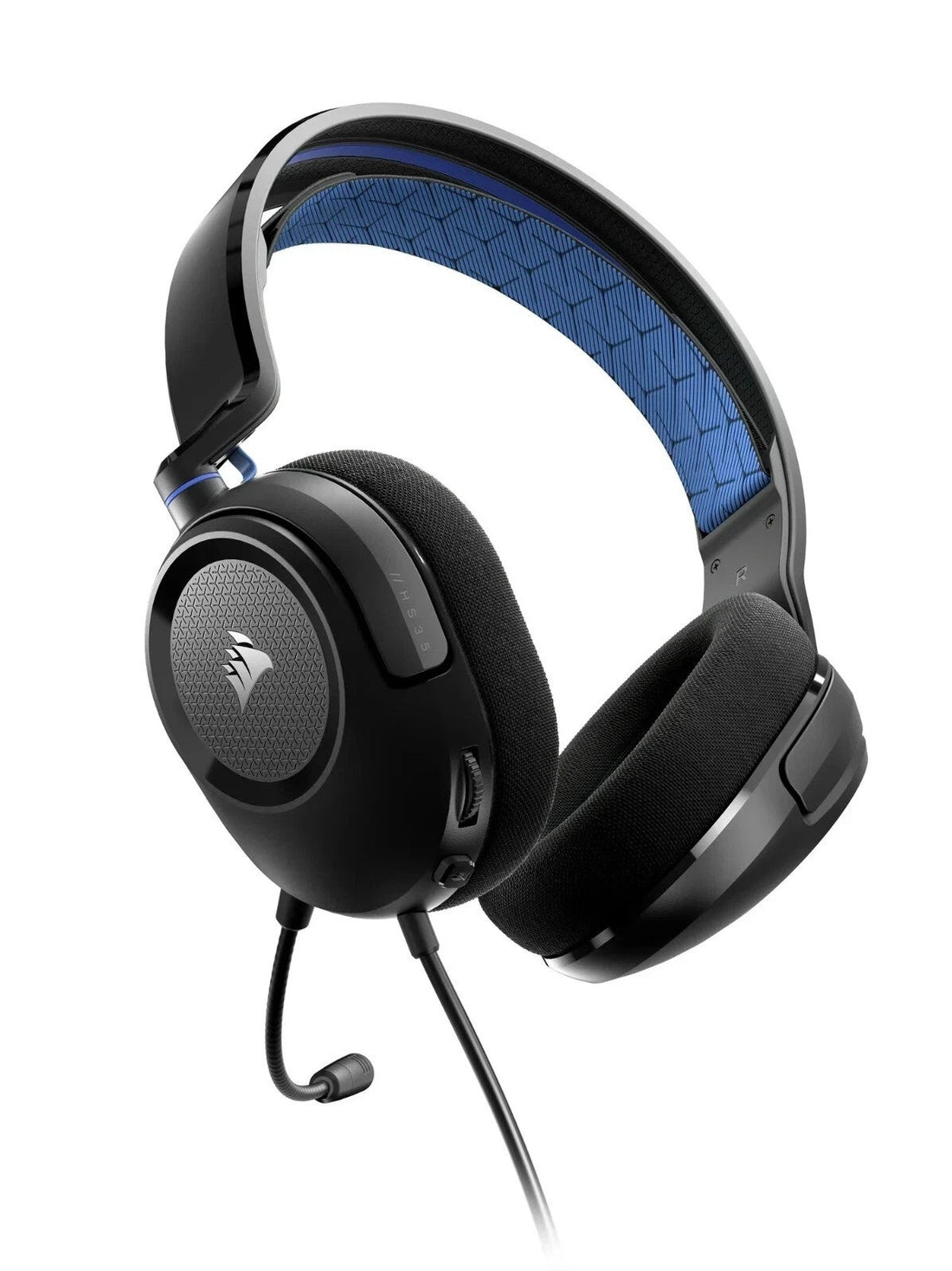 Corsair HS35 v2 Stereo Wired Gaming Headset Headphones with Mic - Comfort Fit™