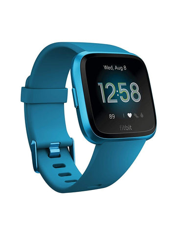 Fitbit - Versa Lite Edition Smartwatch - Marina Blue - FB415BUBU