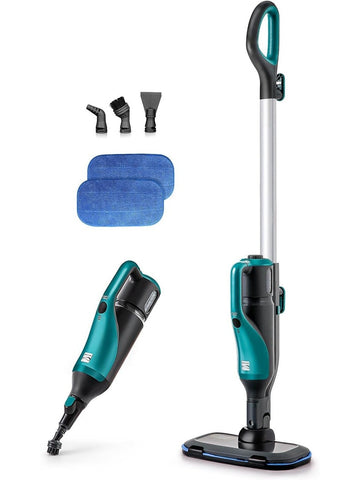 Kenmore SM2050 2-in-1 Steam Mop 2 Modes, 2 Washable Pads for Floors, Carpets