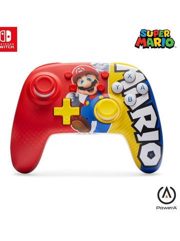 PowerA Nano Enhanced Wireless Controller for Nintendo Switch - Mario Victory™