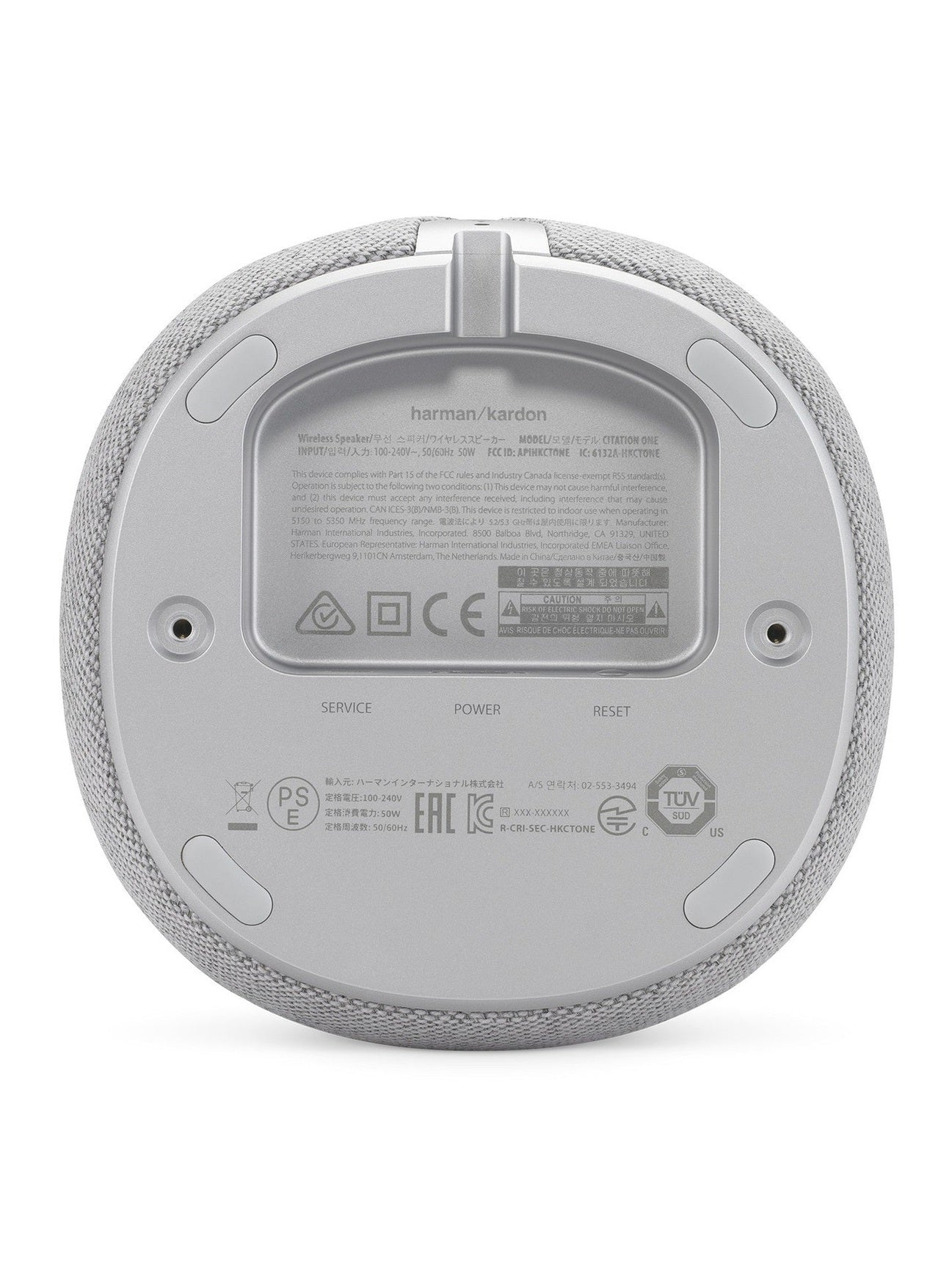 Harman Kardon Citation ONE Smart Bluetooth Speaker, Gray - Certified Refurbished ANM Liquidation