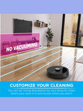 iHome iHRVS1PRO-3BLK Nova S1 Pro Self Empty Robot Vacuum, 150 Min Runtime, Black ANM Liquidation