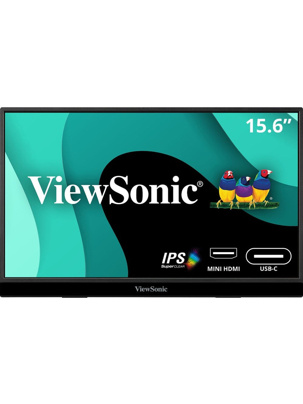 ViewSonic VX1655-S 15.6" 1080p FHD Portable IPS Monitor - Certified Refurbished ANM Liquidation