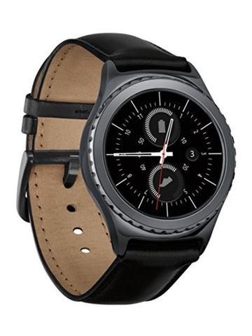 Samsung Galaxy Gear S2 40mm Stainless Steel Case – Black Classic Band (SM-R7320)