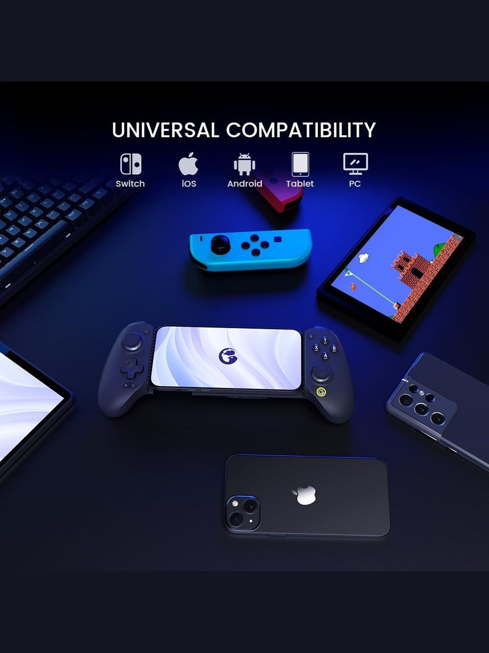 GameSir G8 Plus Bluetooth Wireless Mobile Gaming Controller for Switch iOS Andro