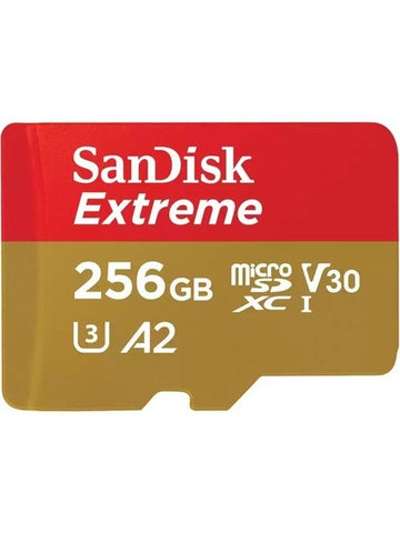 SanDisk Extreme 256 GB Class 3/UHS-I (U3) V30 microSDXC