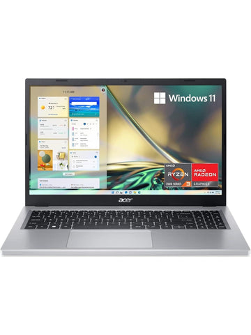 Acer Aspire 3 15.6" IPS Laptop AMD Ryzen 3 7320U 8GB RAM 128GB SSD A315-24P-R7VH