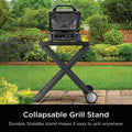 Ninja - Woodfire Outdoor Grill & Smoker, 4-in-1 Functionality ANM Liquidation