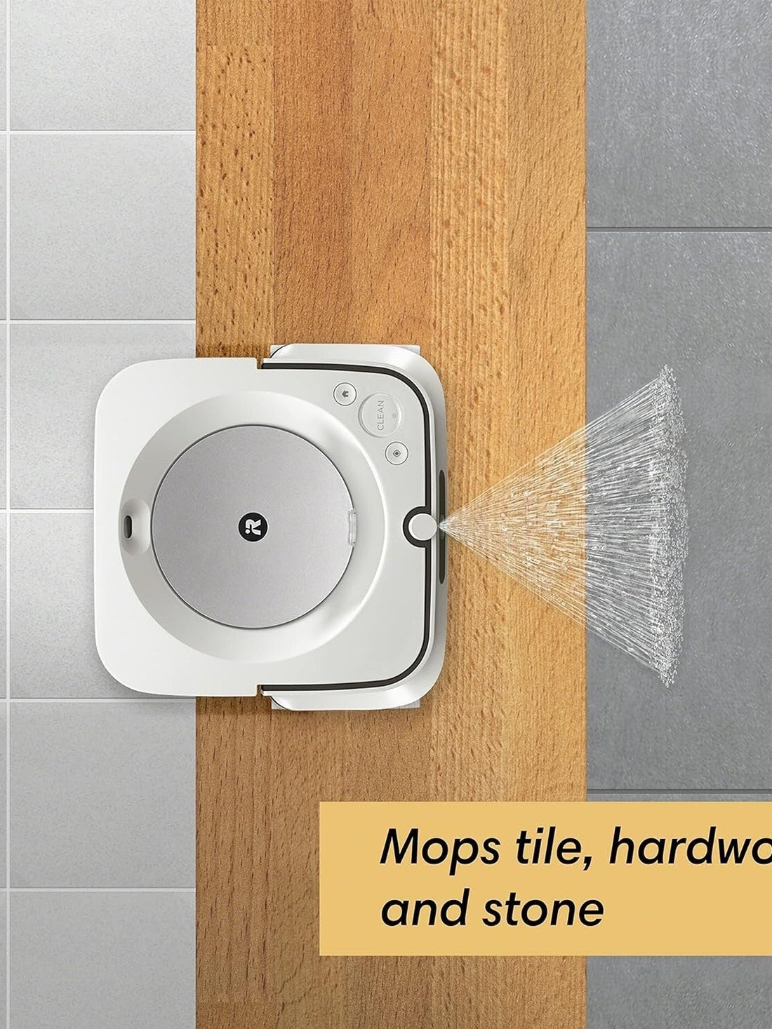 iRobot Braava Jet M6 (6110) Ultimate Robot Mop- Wi-Fi Connected, Precision Jet!