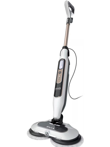 Shark - Steam & Scrub with Steam Blaster Technology Hard Floor Steam Mop - White ANM Liquidation