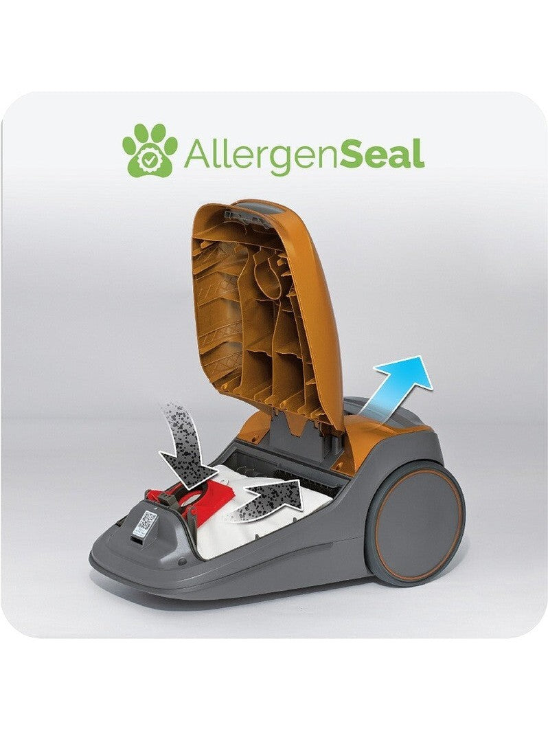 Kenmore 200 Series Bagged Canister Vacuum Cleaner Powerful 2-Totor 2.2L Capacity