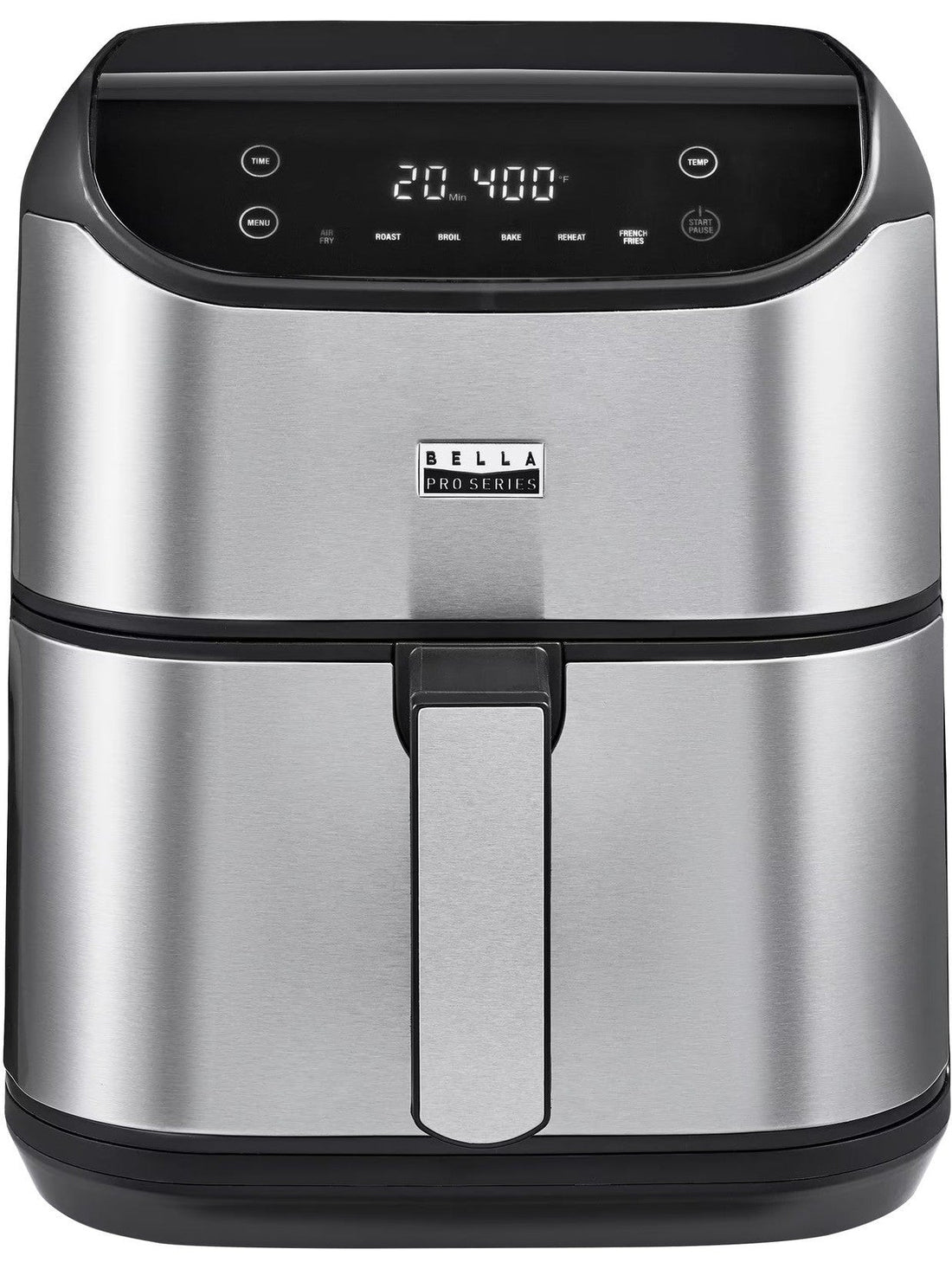 bella PRO - 6-qt. Touchscreen Air Fryer - Stainless Steel ANM Liquidation