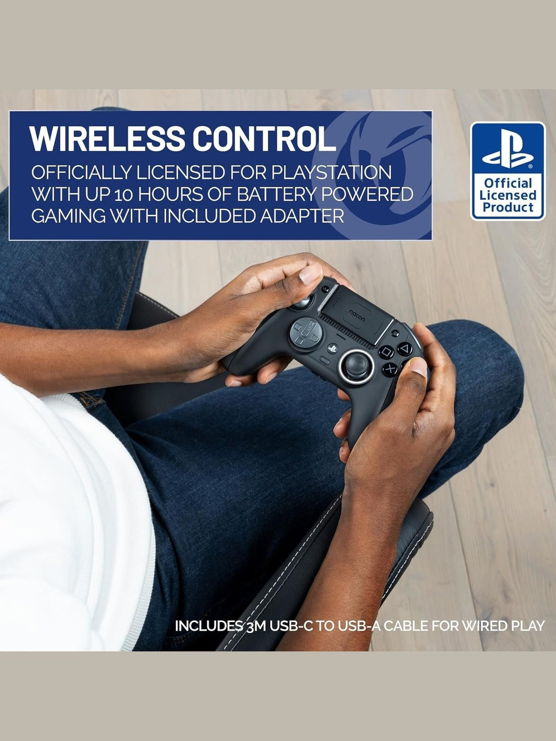 NACON Revolution 5 Pro PlayStation Wireless Gaming Controller for PS5/4/PC™