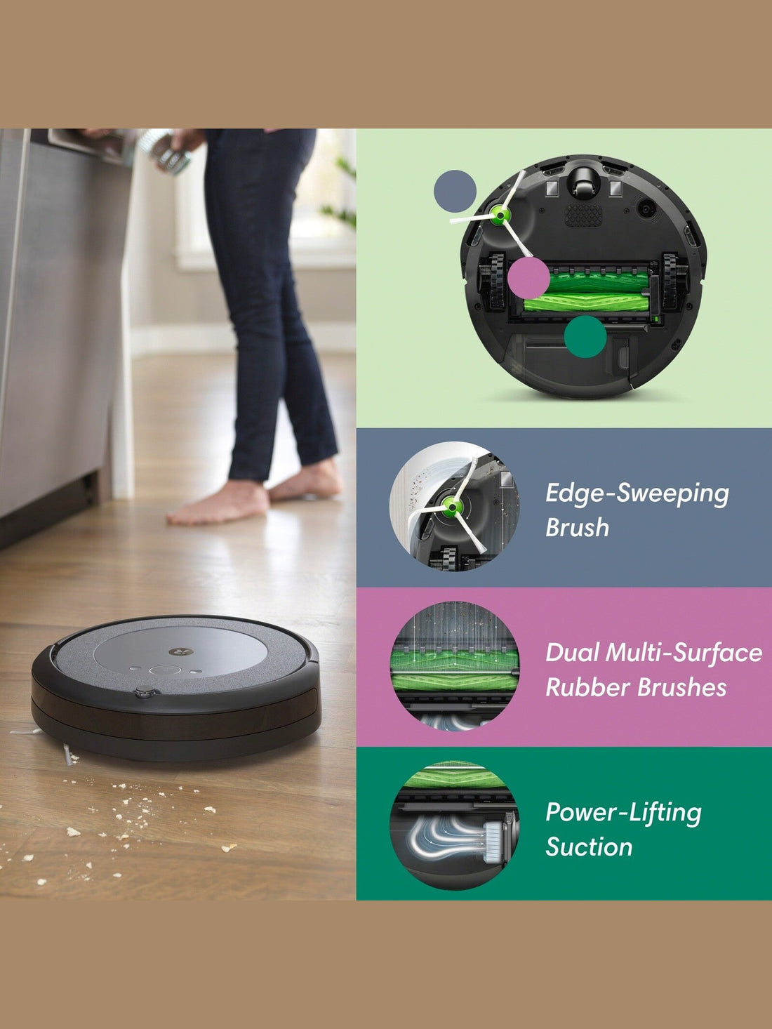 iRobot Roomba i4 EVO (4150) Wi-Fi Connected Robot Vacuum - Certified Refurbished