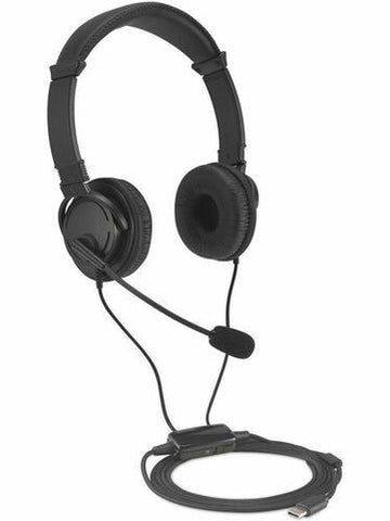 Kensington Classic EQ USB-C&reg; Headset with Mic and Volume Control