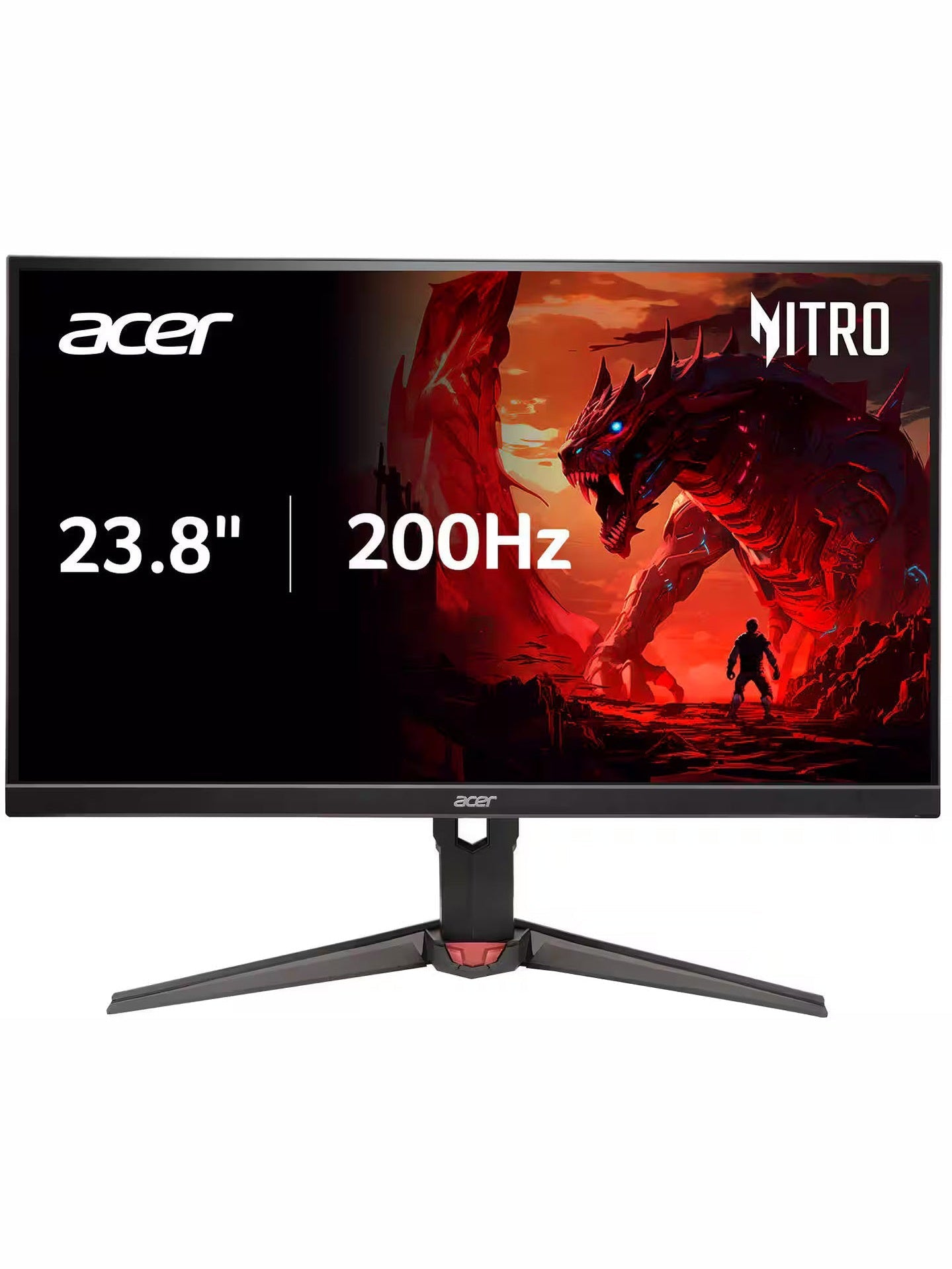 Acer - Nitro XV240Y 23.8" FHD 200Hz 0.5ms FreeSync Premium IPS Gaming Monit... ANM Liquidation