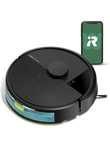 iRobot Roomba 105 Combo Robot Vacuum & Mop LiDAR, Alexa, Strong Suction