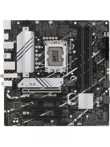 ASUS PRIME B760M-A AX Desktop Motherboard - Intel B760 Chipset - 128 GB DDR5 - I
