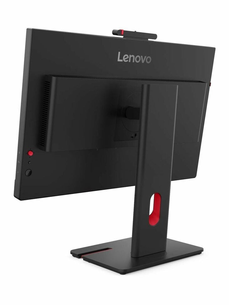 Lenovo ThinkVision T24D-4v 24  Class Webcam Full HD LED Monitor - 16:9 - Eclipse
