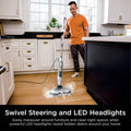 Shark - Steam & Scrub with Steam Blaster Technology Hard Floor Steam Mop - White ANM Liquidation