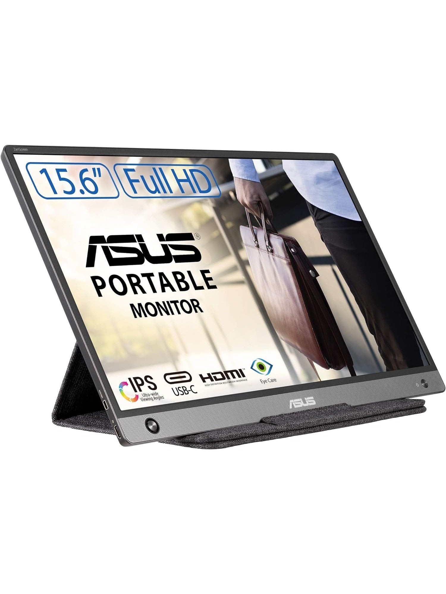 ASUS Zenscreen Mb16ace 15.6-Inch Led Monitor, Dark Gray